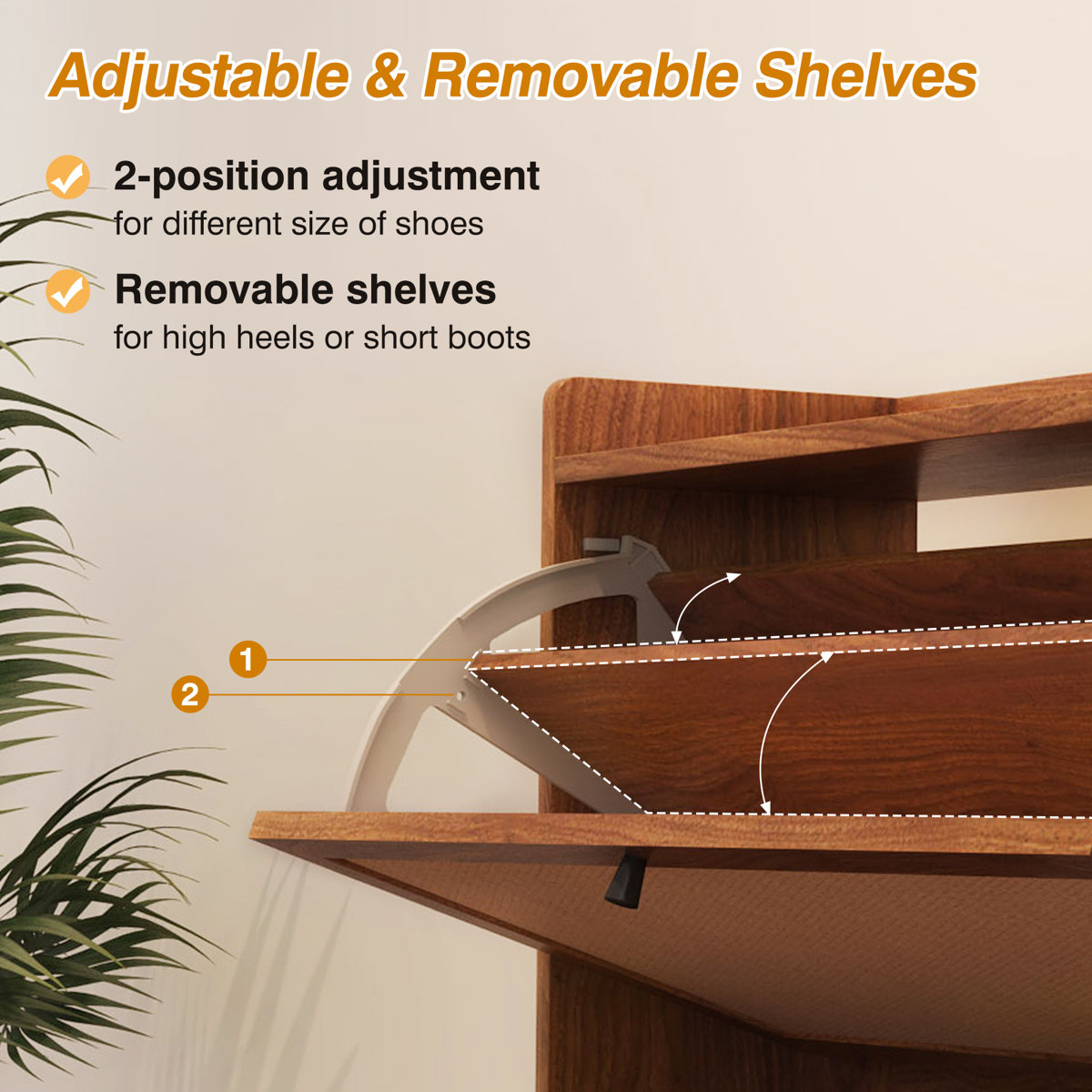Clie 20 Pair Shoe Storage Cabinet